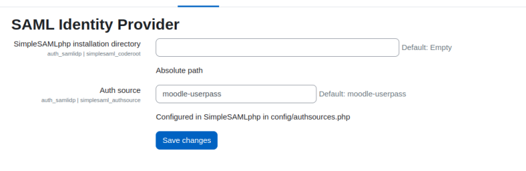 Setting up Moodle as a SAML IDP [identity provider] | Notes By DeveloperCK